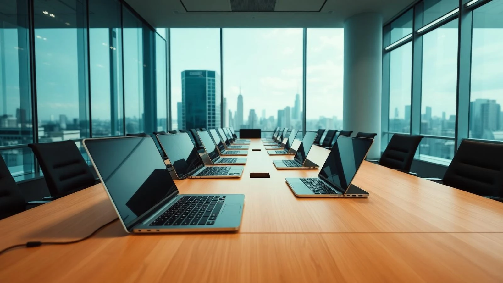 Corporate laptops